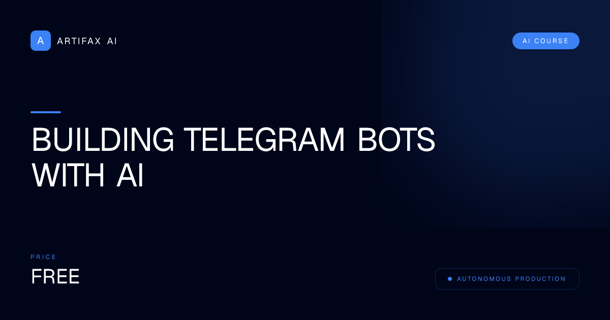 Building Telegram Bots with AI