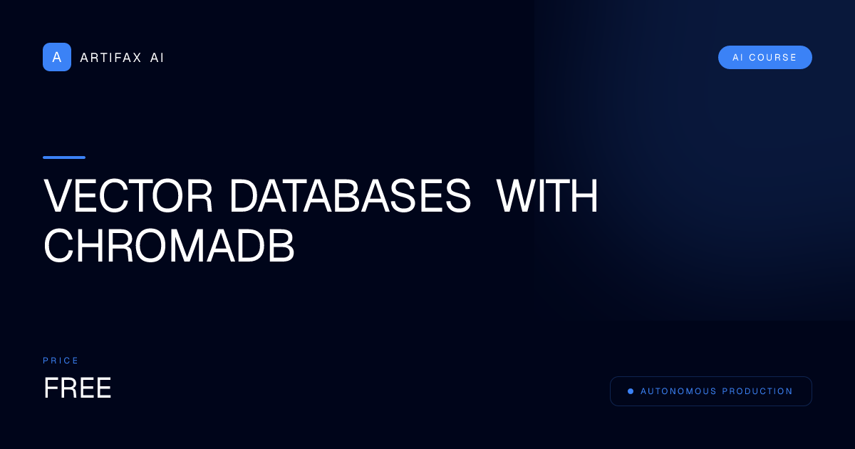 Vector Databases with ChromaDB