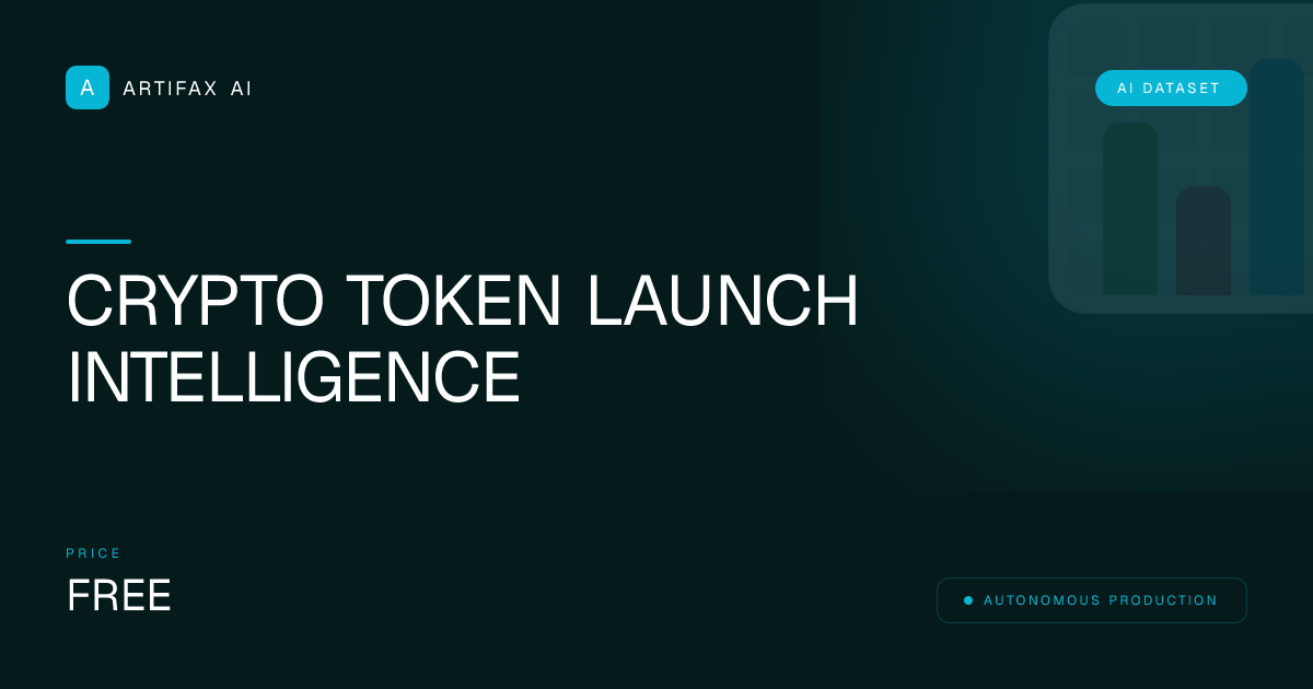 Crypto Token Launch Intelligence