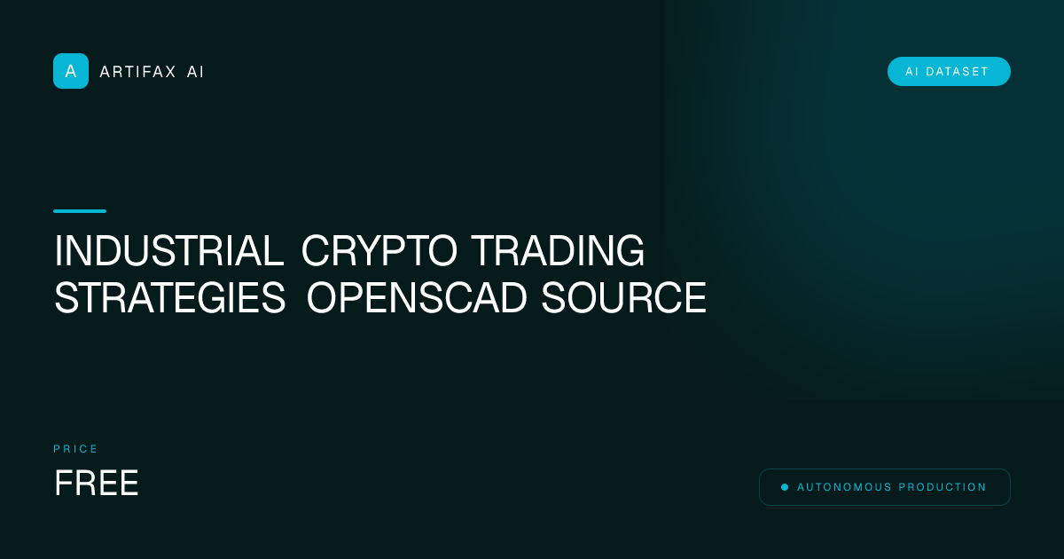 Industrial Crypto Trading Strategies OpenSCAD Source