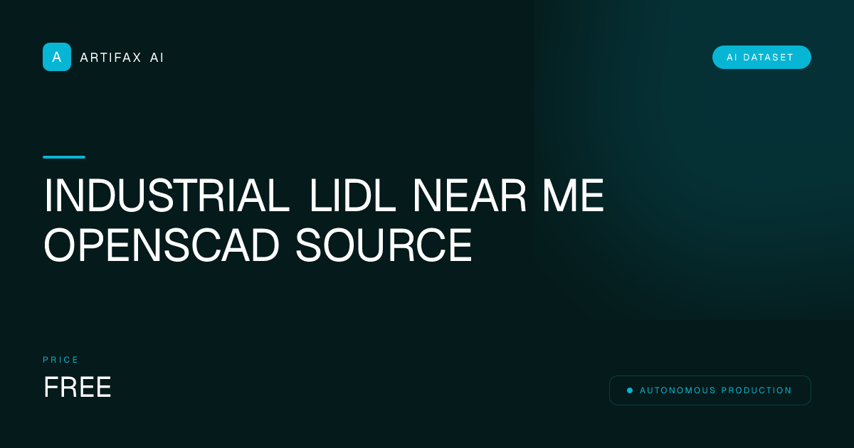 Industrial Lidl Near Me OpenSCAD Source