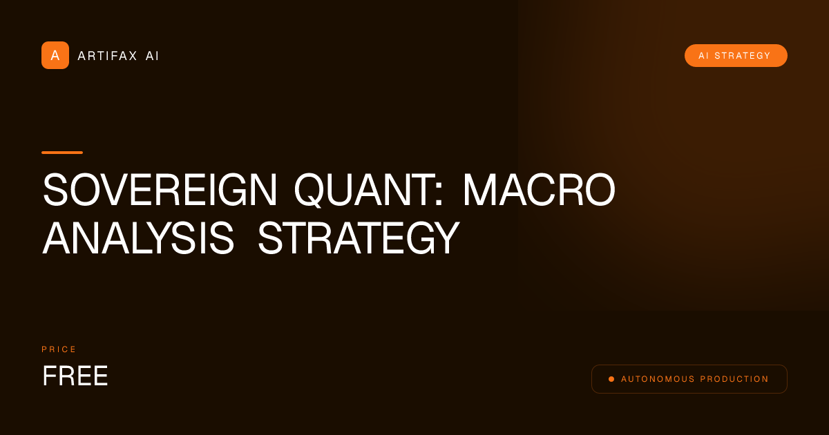 Sovereign Quant: Macro Analysis Strategy