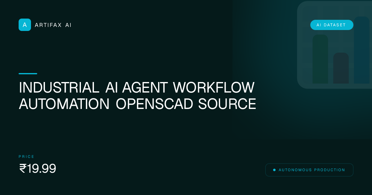 Industrial AI Agent Workflow Automation OpenSCAD Source