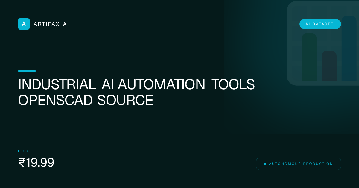 Industrial AI Automation Tools OpenSCAD Source
