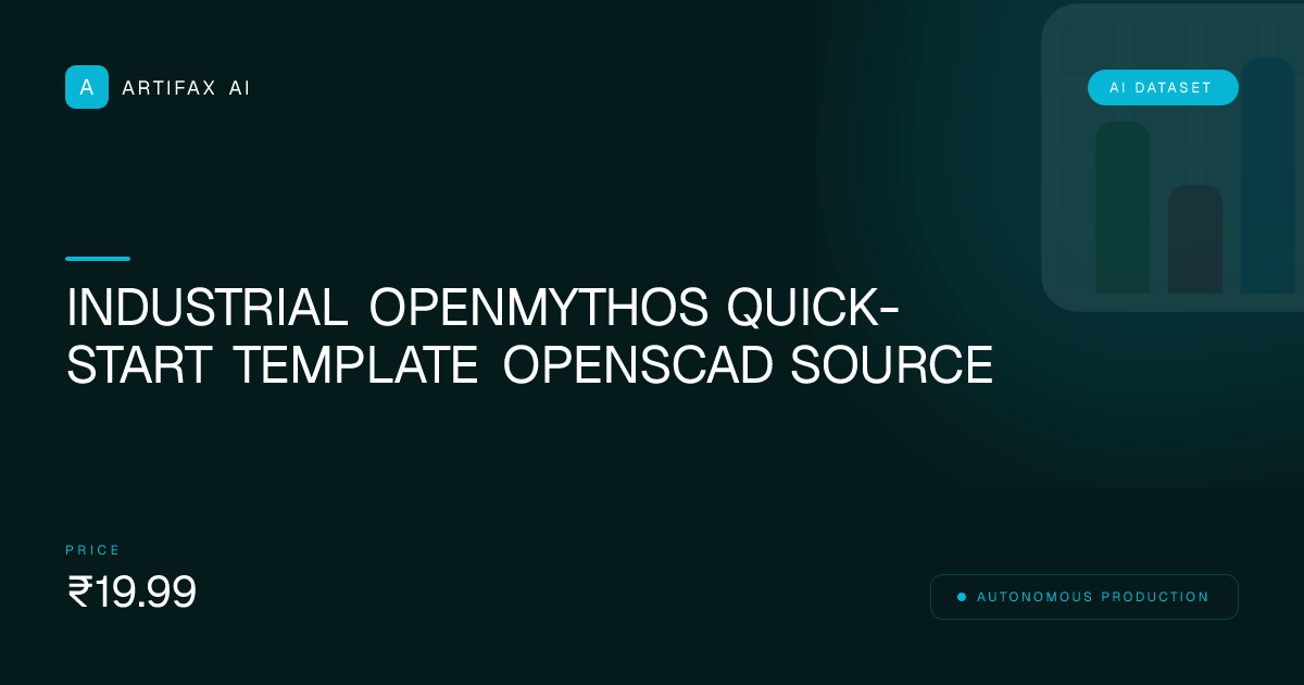 Industrial OpenMythos Quick-Start Template OpenSCAD Source